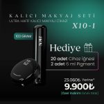 X10-1 Kalıcı Makyaj Seti