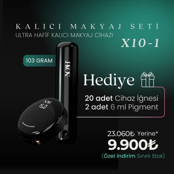 X10-1 Kalıcı Makyaj Seti