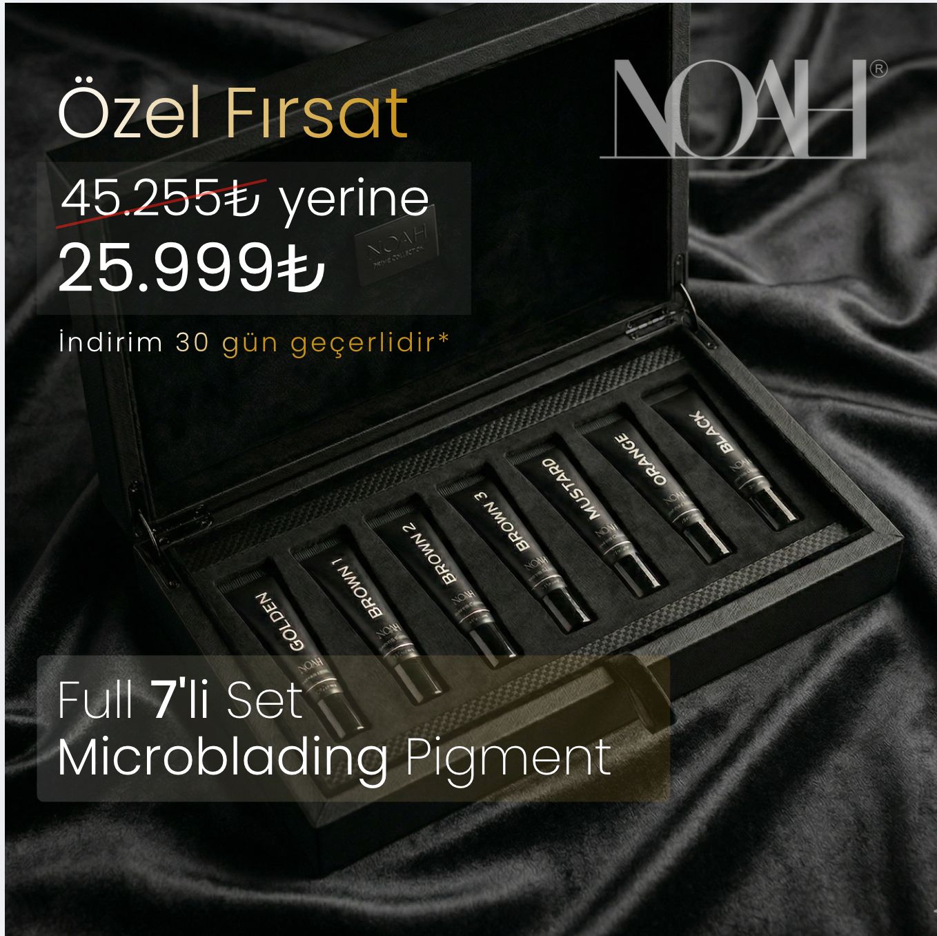 7liset Full 7'li Set Microblading Pigment - Görsel 1